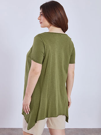 Μπλούζα με ασύμμετρο τελείωμα SN9489.4670+2 φωτογραφία