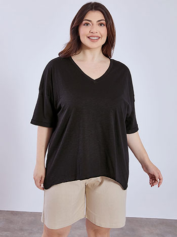 Μπλούζα με γυριστό μανίκι SN9489.4677+3 φωτογραφία