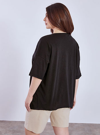 Μπλούζα με γυριστό μανίκι SN9489.4677+3 φωτογραφία