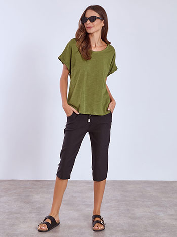 Μπλούζα με γυριστό μανίκι SN9489.4681+2 φωτογραφία