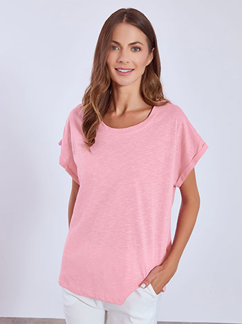 Μπλούζα με γυριστό μανίκι SN9489.4681+7