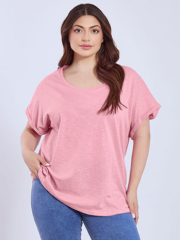 Μπλούζα με γυριστό μανίκι SN9489.4681+7 φωτογραφία