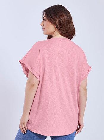 Μπλούζα με γυριστό μανίκι SN9489.4681+7 φωτογραφία