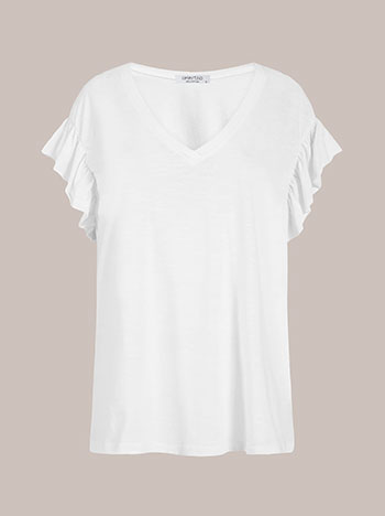 Μπλούζα βαμβακερή με βολάν SN9489.4686+3 φωτογραφία