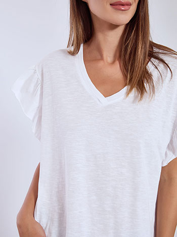 Μπλούζα βαμβακερή με βολάν SN9489.4686+3 φωτογραφία