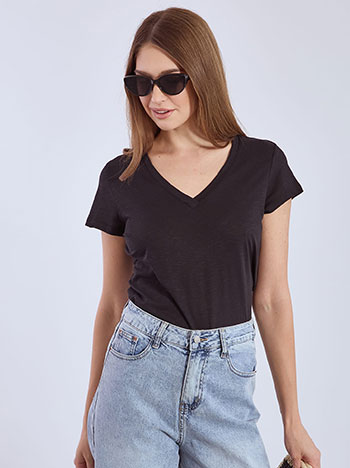 Celestino T-shirt βαμβακερό με V λαιμόκοψη SN9489.4795+4