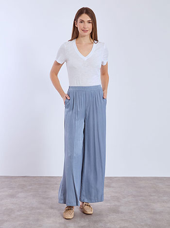 T-shirt βαμβακερό με V λαιμόκοψη SN9489.4795+3 φωτογραφία