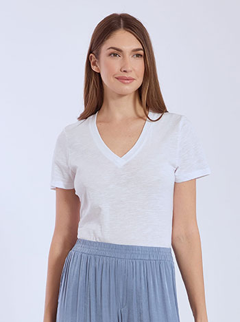 Celestino T-shirt βαμβακερό με V λαιμόκοψη SN9489.4795+3