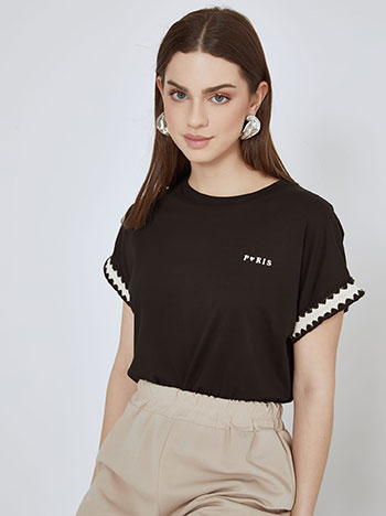 Celestino T-shirt με πλεκτές λεπτομέρειες SN9844.4028+1 2025