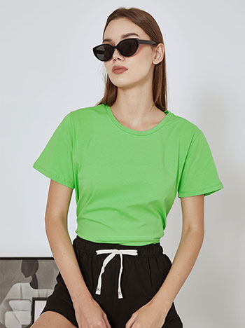 T-shirt με βαμβάκι SN9844.4329+8