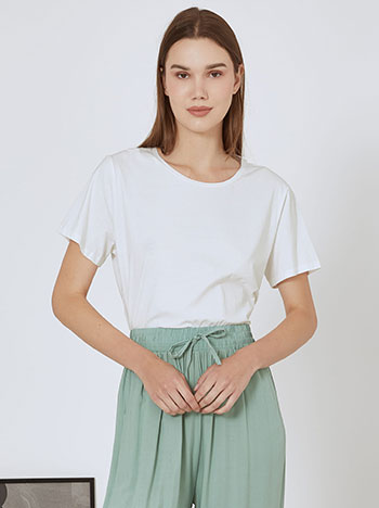 T-shirt με βαμβάκι SN9844.4329+5