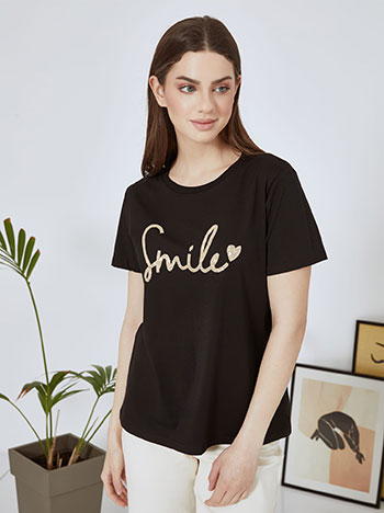 Celestino T-shirt smile με παγιέτες SN9844.4986+6 2025