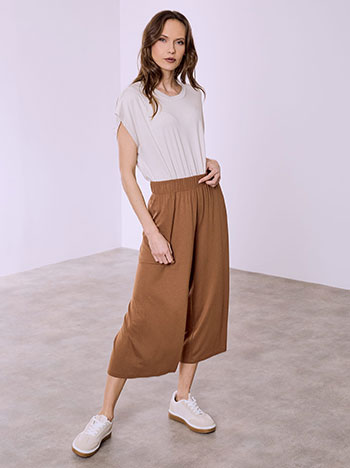 Ζιπ κιλότ με βισκόζη SQ0028.1660+2