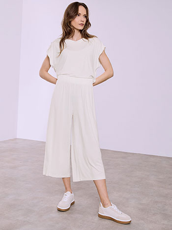 Ζιπ κιλότ με βισκόζη SQ0028.1660+1