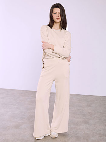 Παντελόνα ψηλόμεση με απαλή υφή SQ0028.1669+4