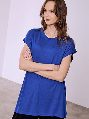 Μπλούζα με ανοίγμα τα στο πλάι SQ0028.4994+9