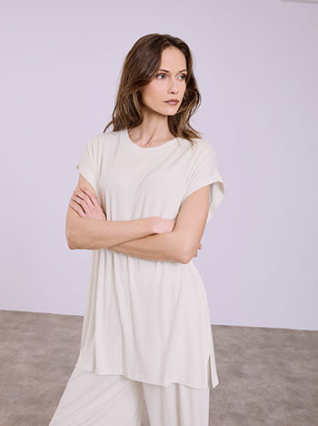 Μπλούζα με ανοίγμα τα στο πλάι SQ0028.4994+1