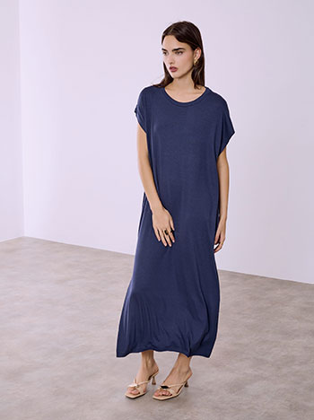 Φόρεμα μάξι με άνοιγμα στο πλάι SQ0028.8901+5