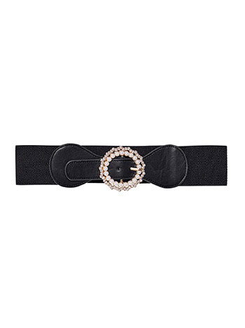 Ζώνη με πέρλες και strass SQ1018.A055+2
