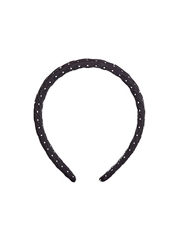 Στέκα μαλλιών με πουά SQ1018.A114+2
