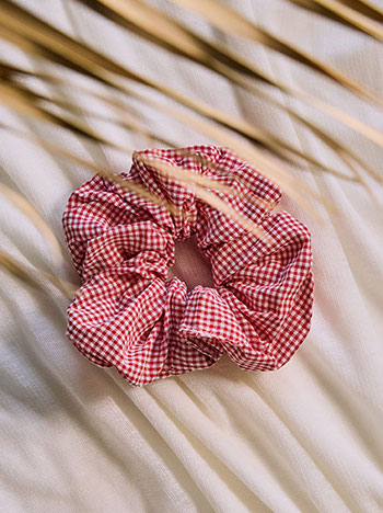 Λαστιχάκι μαλλιών καρό SQ1018.A717+1