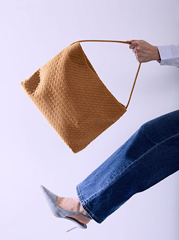 Τσάντα με πλέξη SQ1019.A103+3