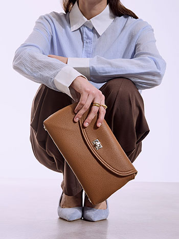 Celestino Τσάντα χιαστί δερματίνης SQ1019.A107+1