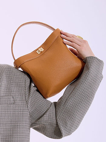 Celestino Τσαντάκι χειρός δερματίνης SQ1019.A181+3