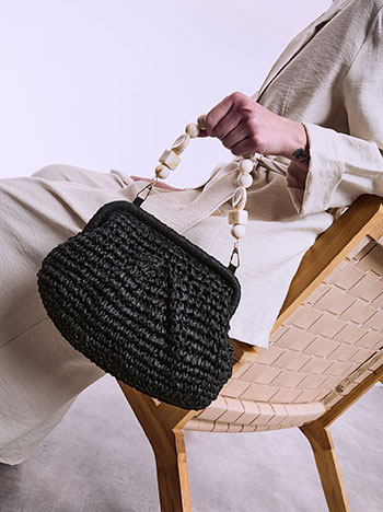 Τσάντα clutch ψάθινη SQ1019.A286+2