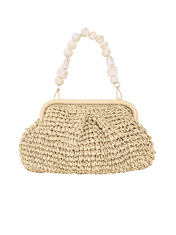 Τσάντα clutch ψάθινη SQ1019.A286+3
