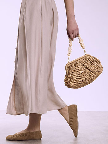 Τσάντα clutch ψάθινη SQ1019.A286+1