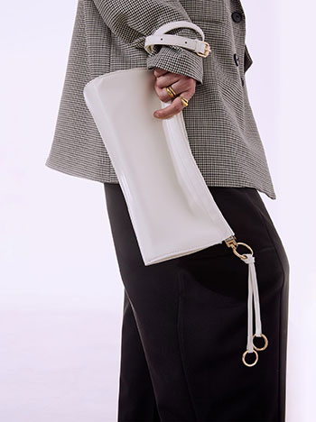 Τσάντα clutch με αποσπώμενο λουρί SQ1019.A305+1