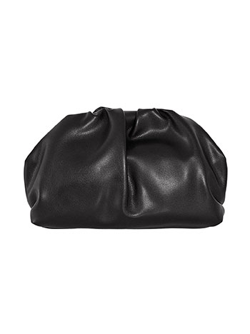 Τσάντα clutch δερματίνης με σούρες SQ1019.A850+1