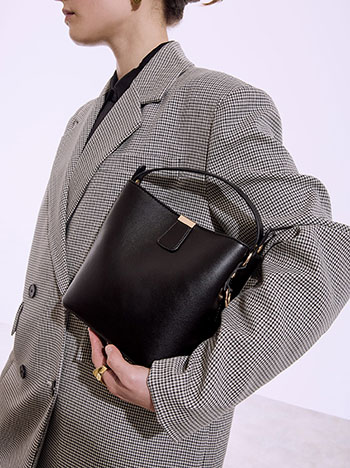 Celestino Τσάντα χειρός με μεταλλικές λεπτομέρειες SQ1019.A871+2