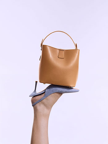 Celestino Τσάντα χειρός με μεταλλικές λεπτομέρειες SQ1019.A871+1