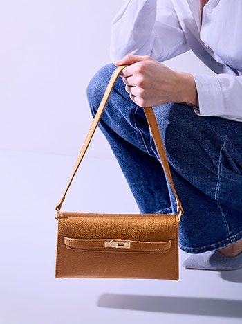 Celestino Τσαντάκι χειρός δερματίνης SQ1019.A873+2