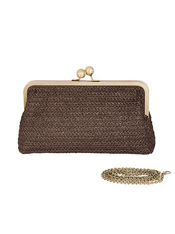 Τσάντα clutch ψάθινη SQ1019.A934+1
