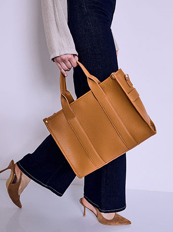 Celestino Τσάντα χειρός δερματίνης SQ1019.A943+2