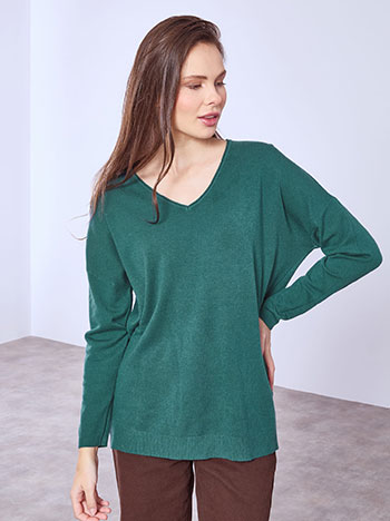 Πουλόβερ με ανοίγματα στο πλάι SQ1042.4324+7