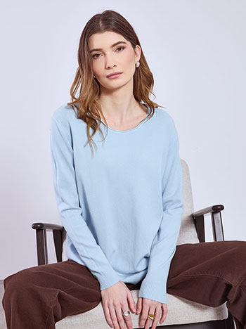 Πουλόβερ με στρογγυλή λαιμόκοψη SQ1042.4379+1