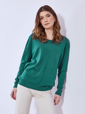 Πουλόβερ με στρογγυλή λαιμόκοψη SQ1042.4379+7