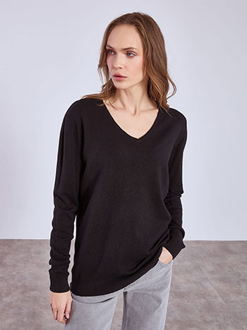 Πουλόβερ με γυριστή λαιμόκοψη SQ1042.4380+5