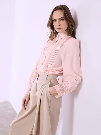 Πουκάμισο με κέντημα SQ1376.3807+8