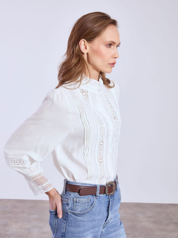 Πουκάμισο με κέντημα SQ1376.3807+1