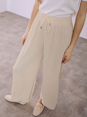 Παντελόνα με πλισέ λεπτομέρειες SQ1430.1458+6