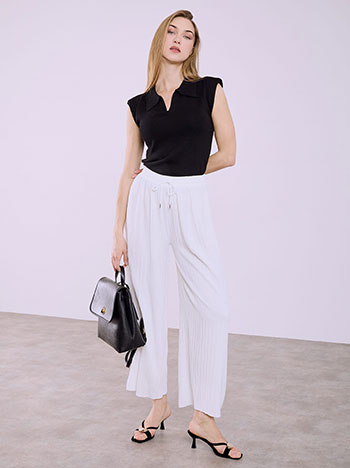 Celestino Παντελόνα με πλισέ λεπτομέρειες SQ1430.1458+5