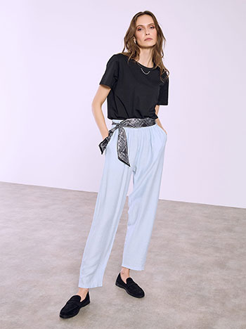 Παντελόνι με διακοσμητικό μαντήλι SQ1430.1765+3