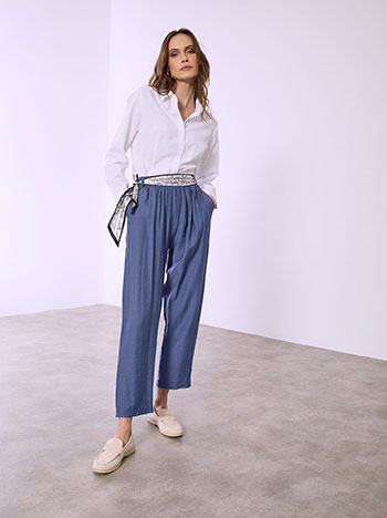 Παντελόνι με διακοσμητικό μαντήλι SQ1430.1765+7