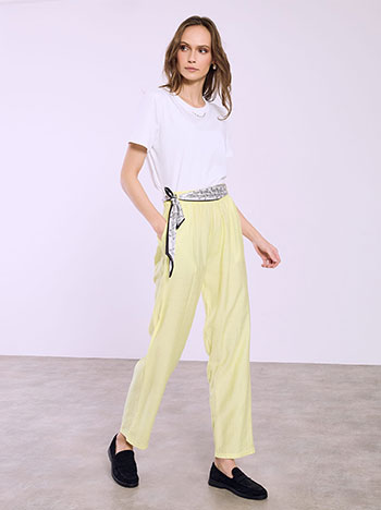 Παντελόνι με διακοσμητικό μαντήλι SQ1430.1765+4