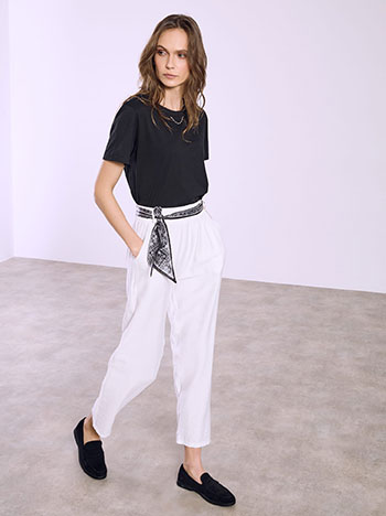 Παντελόνι με διακοσμητικό μαντήλι SQ1430.1765+1